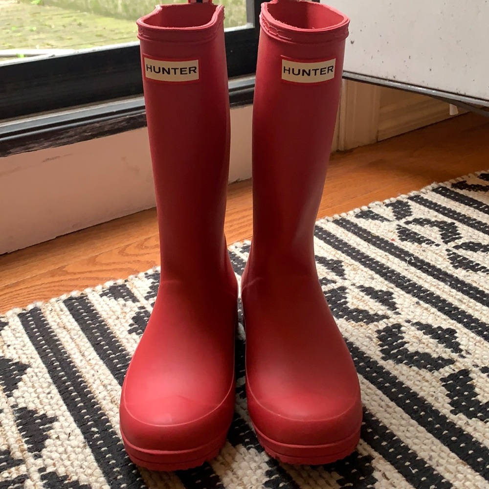 Hunter rain boots